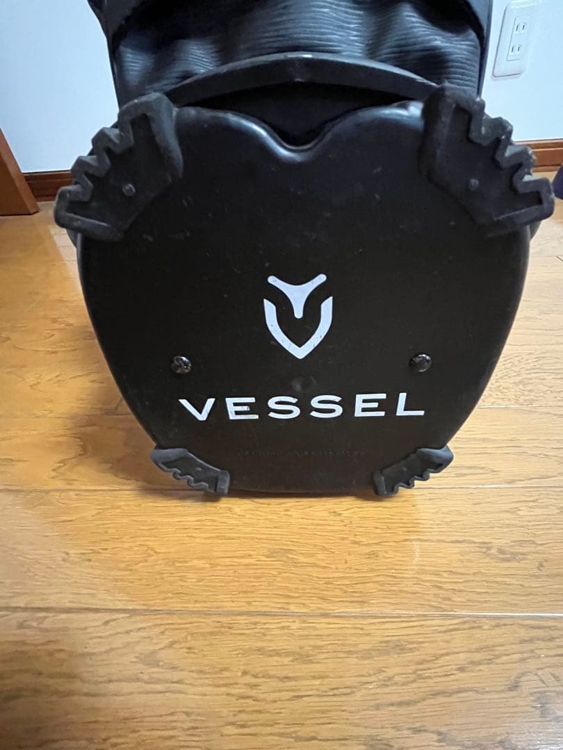 Vessel ブラック キャディバッグ