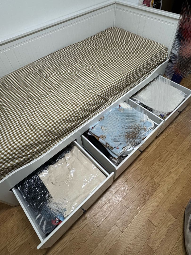 にし【値下げ】IKEA HEMNES マットレス付き