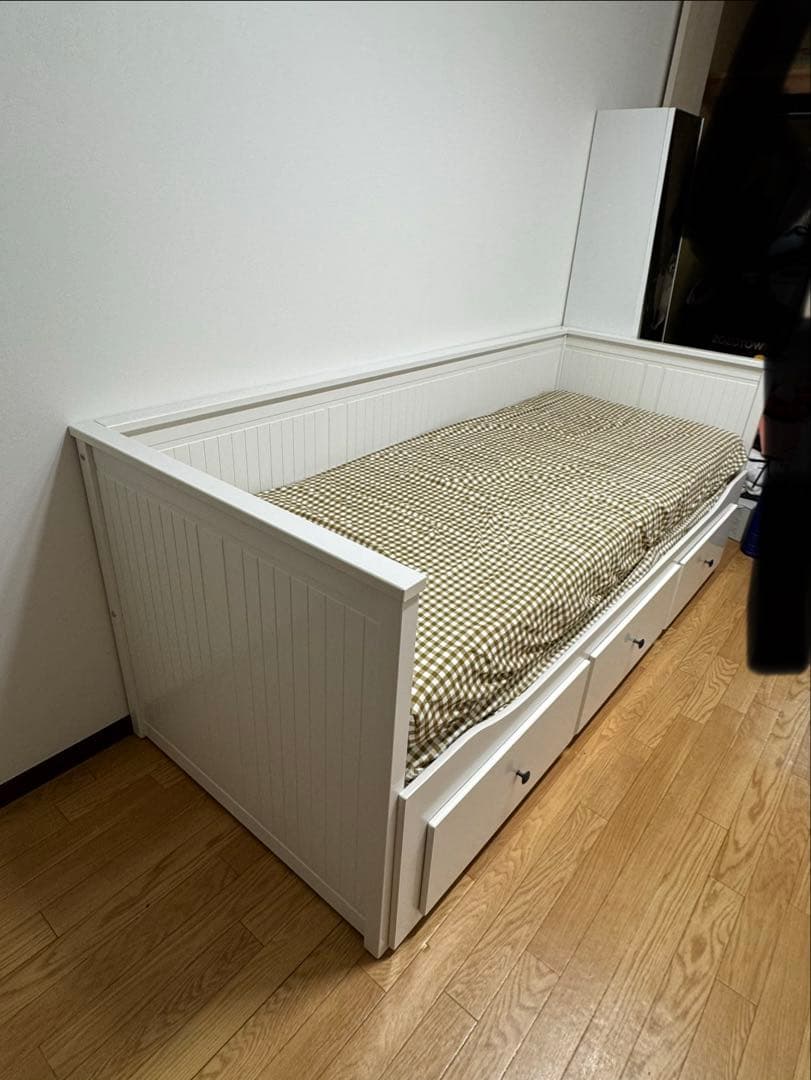 にし【値下げ】IKEA HEMNES マットレス付き