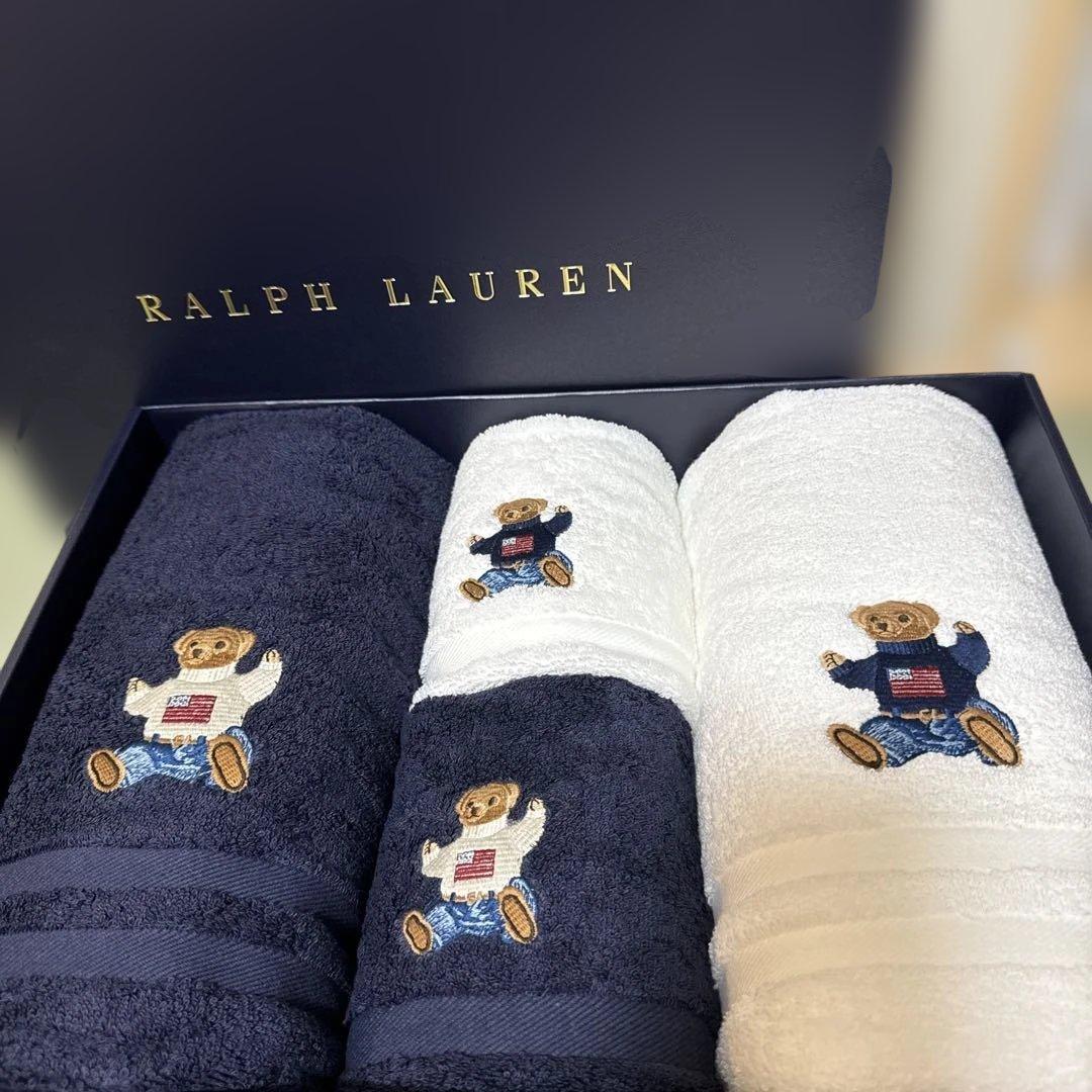 Ralph Lauren タオルセット クマ刺繍