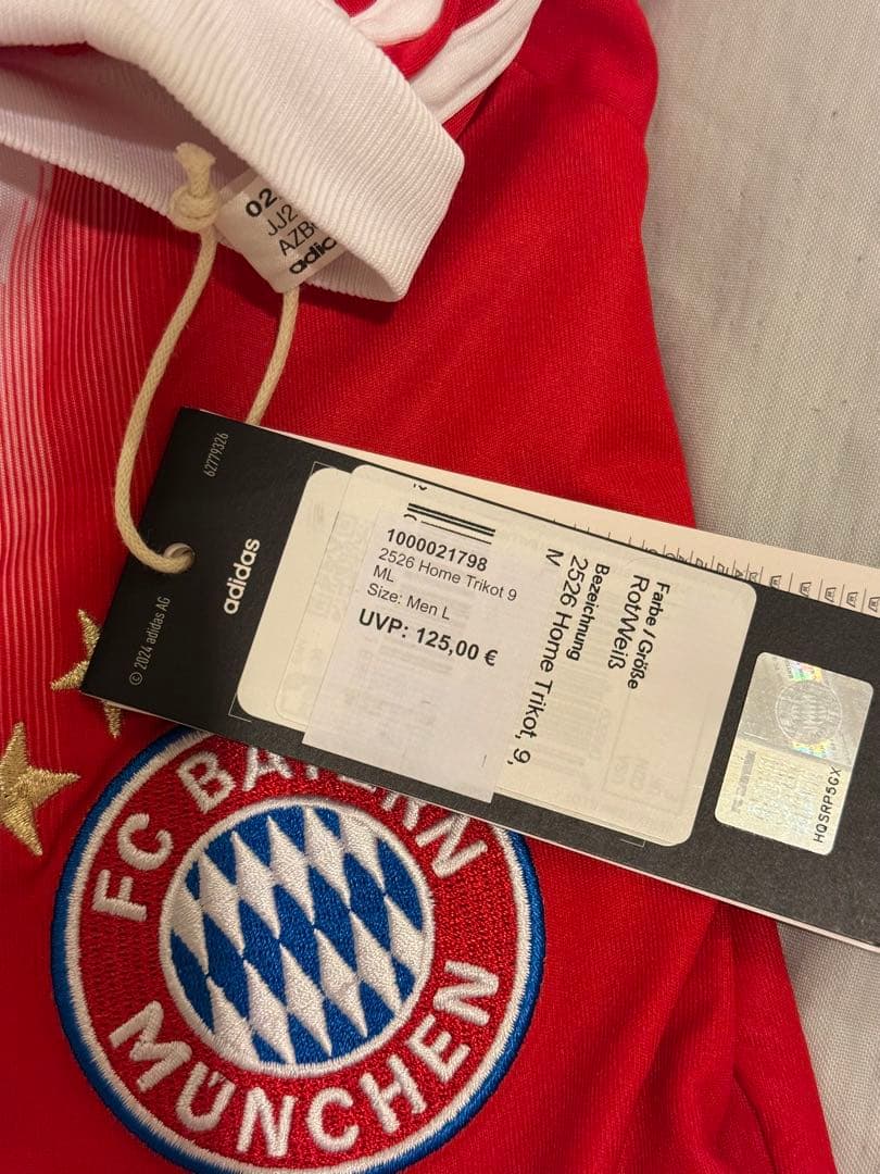 FCバイエルン・ミュンヘン KANE 9番 オーセンティックユニフォーム