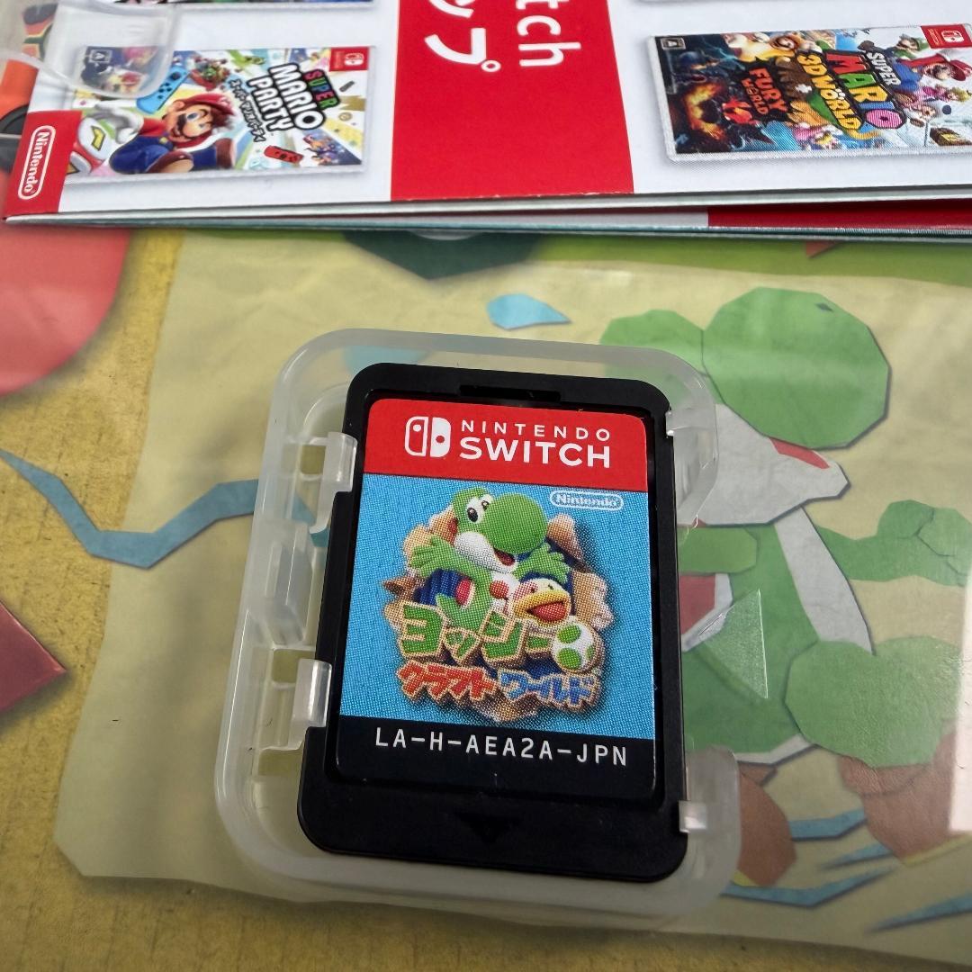 中古 ヨッシークラフトワールド ＆ モンキーバレルズ 任天堂スイッチ ソフト