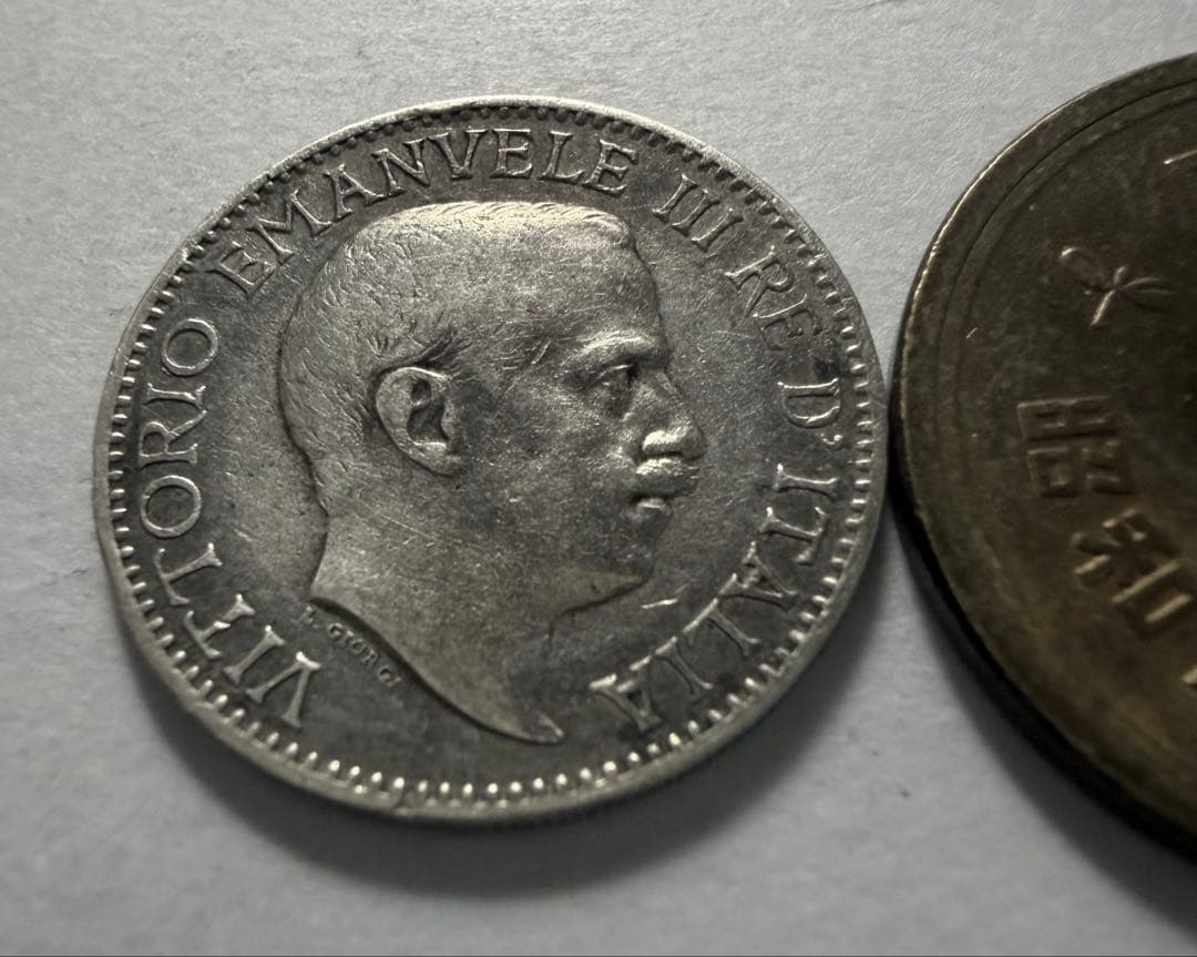 よ*ぴ様 1910年Rイタリア領ソマリア 1/4ルピア銀貨ヴィットーリオ・エマヌ