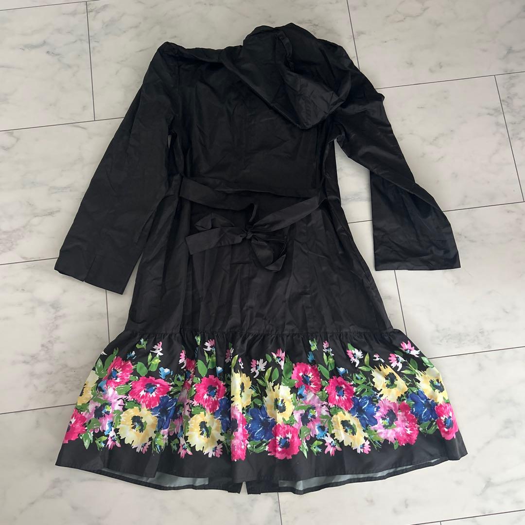 MS GRACY 花柄裾 レインコート