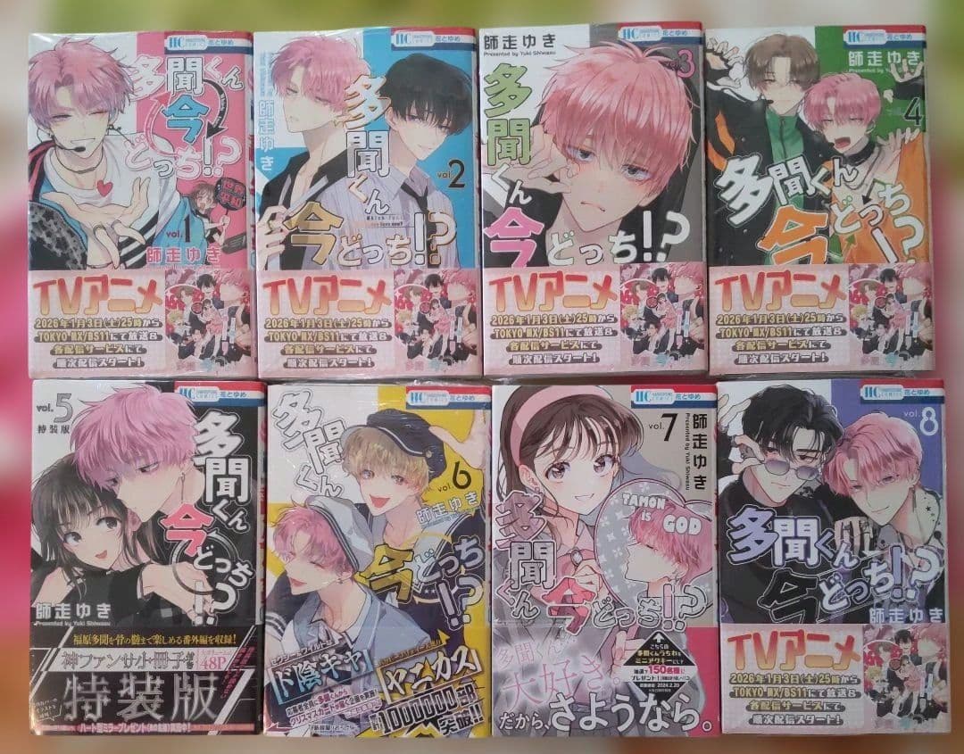 多聞くん今どっち!? 1〜15巻セット&オマケ