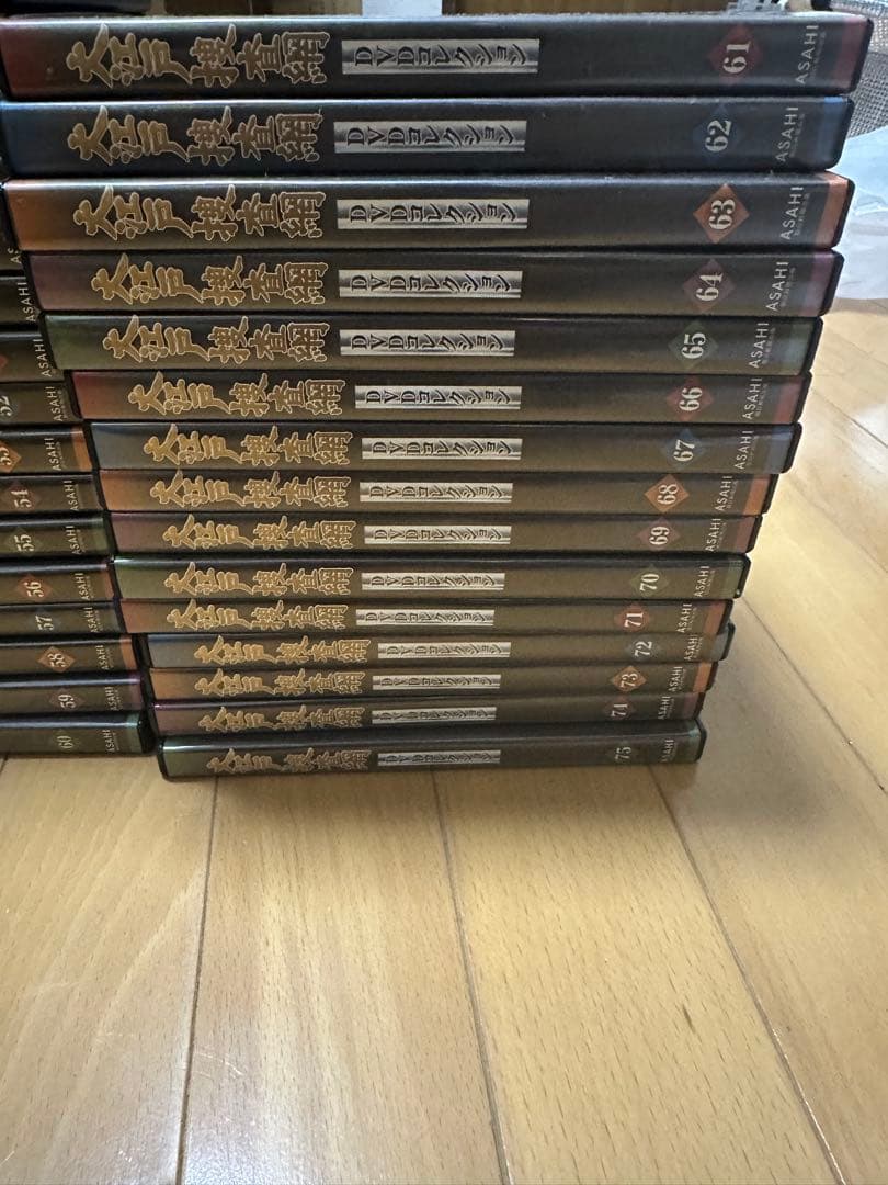 中古品　時代劇　DVD大江戸捜査網　￼75巻セット