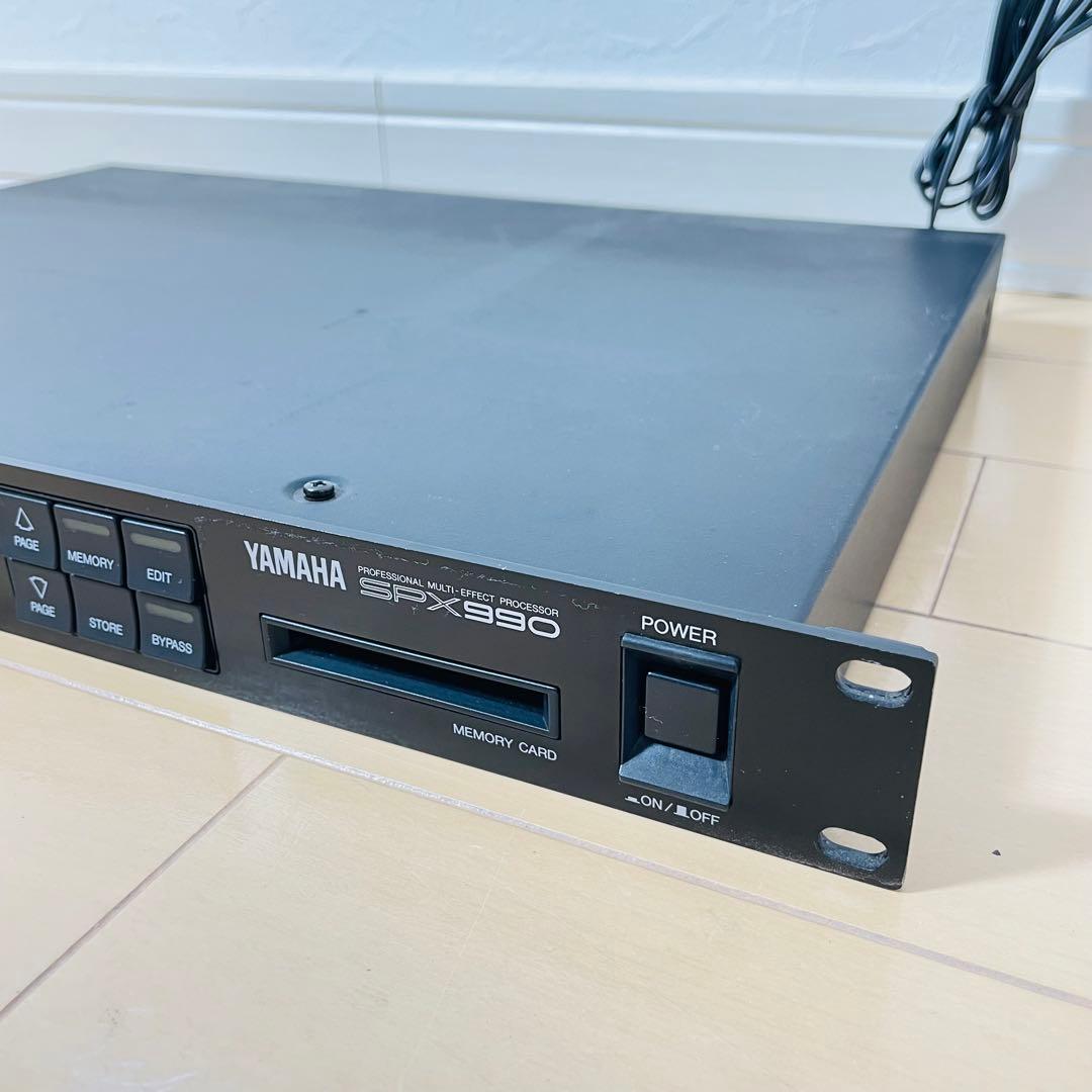 【美品】YAMAHA SPX990 デジタルマルチエフェクター