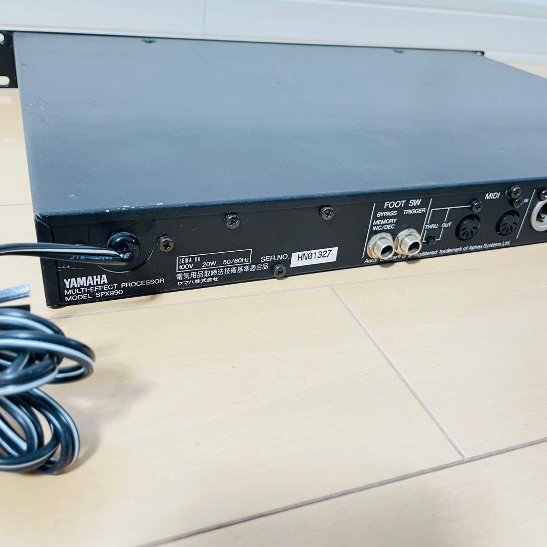 【美品】YAMAHA SPX990 デジタルマルチエフェクター