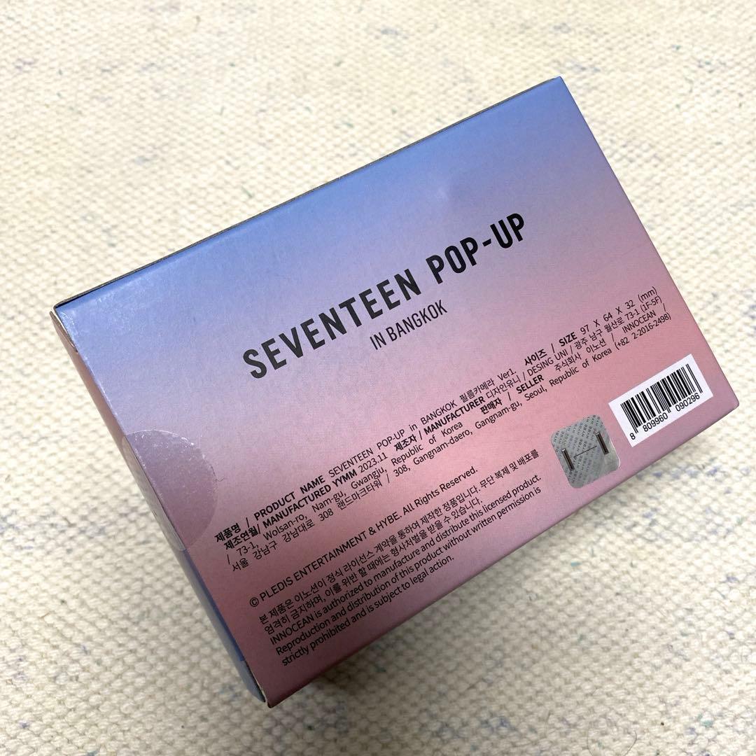 海外限定　seventeen トイカメラ POP-UP IN BANGKOK