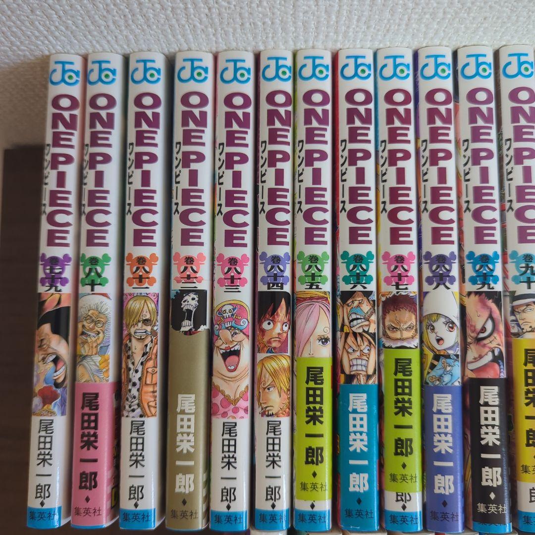 ONE PIECE ワンピース 79巻〜112巻 セット まとめ売り 全34冊