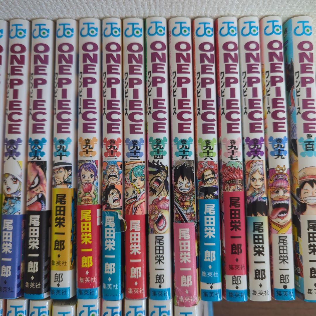 ONE PIECE ワンピース 79巻〜112巻 セット まとめ売り 全34冊