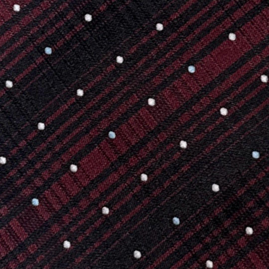 【未使用品】Paul Smith ネクタイ　高級シルク　ドット
