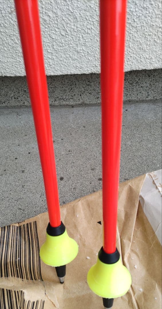 保管品 LEKI WCR GS GS 3Dポール 120cm