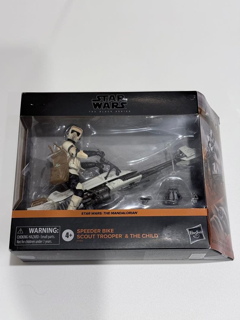 スターウォーズ ブラックシリーズ スピーダーバイクスカウトトルーパー&ザ・チャイ