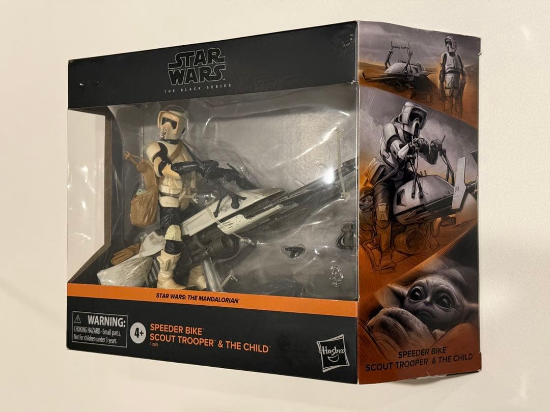 スターウォーズ ブラックシリーズ スピーダーバイクスカウトトルーパー&ザ・チャイ