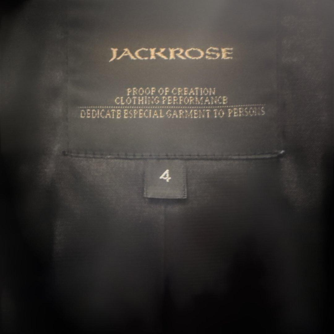 【極美品】JACKROSE ジャックローズ ライダースジャケット ブラック 4