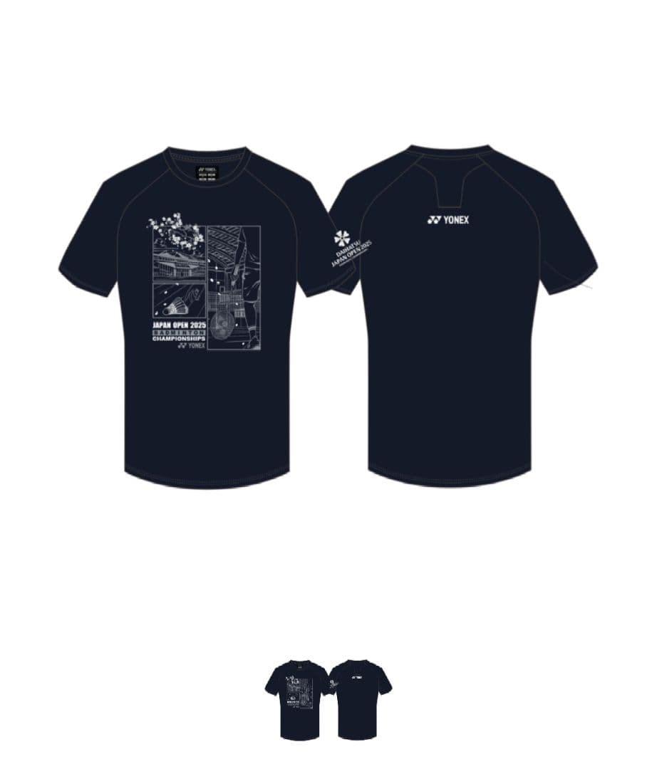 YONEXヨネックスジャパンオープ2025 会場限定品即日完売ユニドライTシャツ