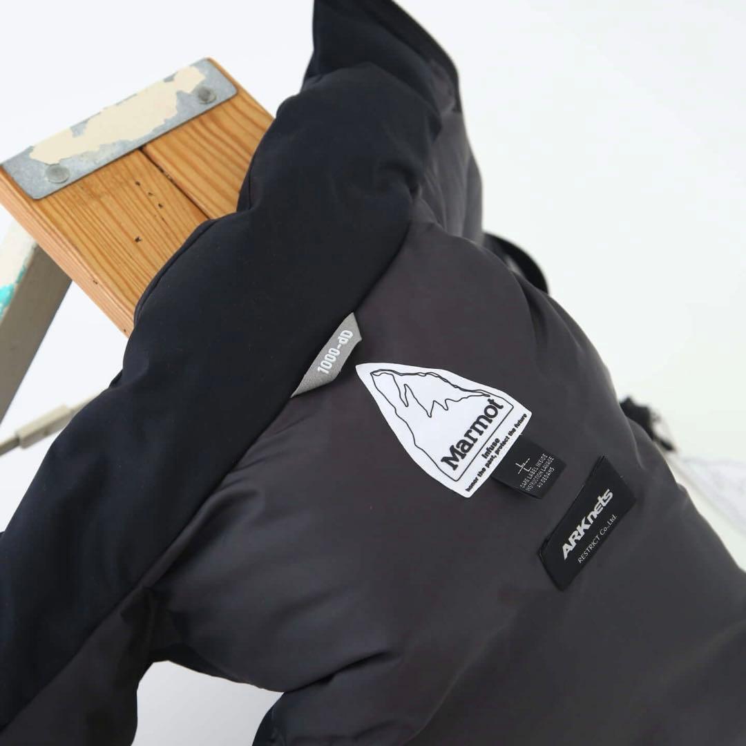 新品未使用 別注 marmot goretex vest ゴアテックス 黒 XL
