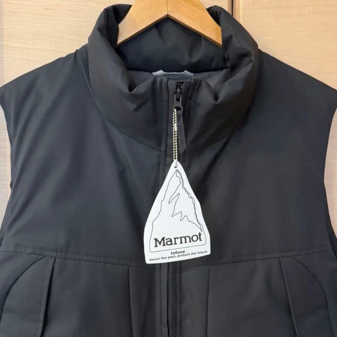 新品未使用 別注 marmot goretex vest ゴアテックス 黒 XL