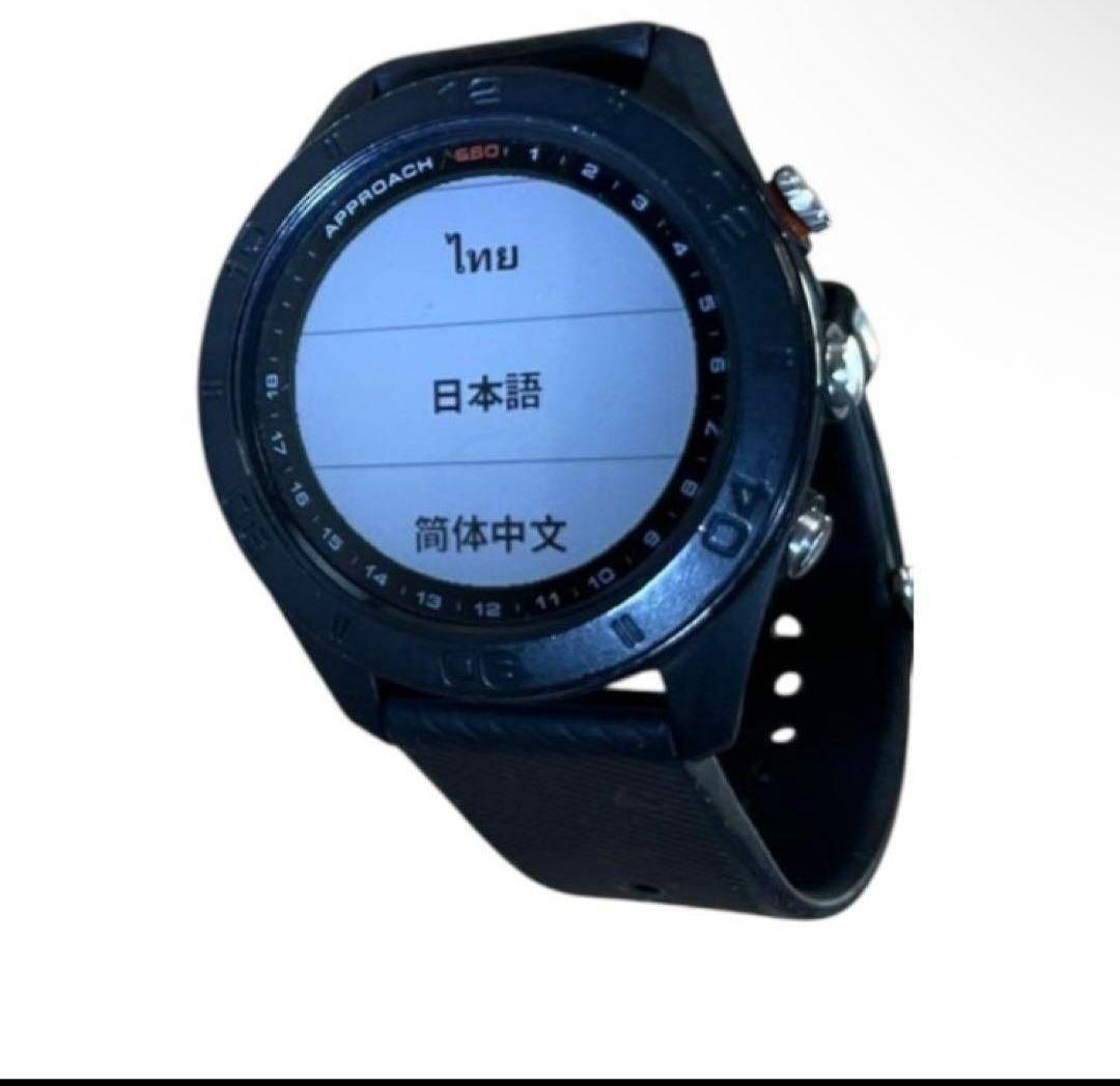 GARMIN Approach S60 ブラック 本体 充電ケーブル付き