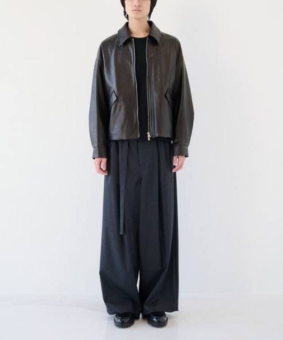 shareef レザーブルゾン　メンズ　サイズ 1
