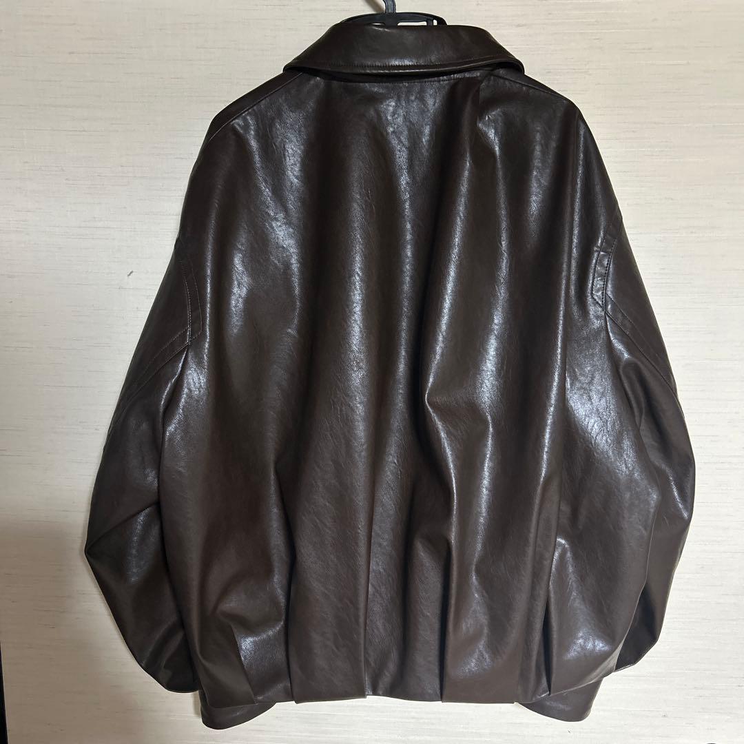 shareef レザーブルゾン　メンズ　サイズ 1