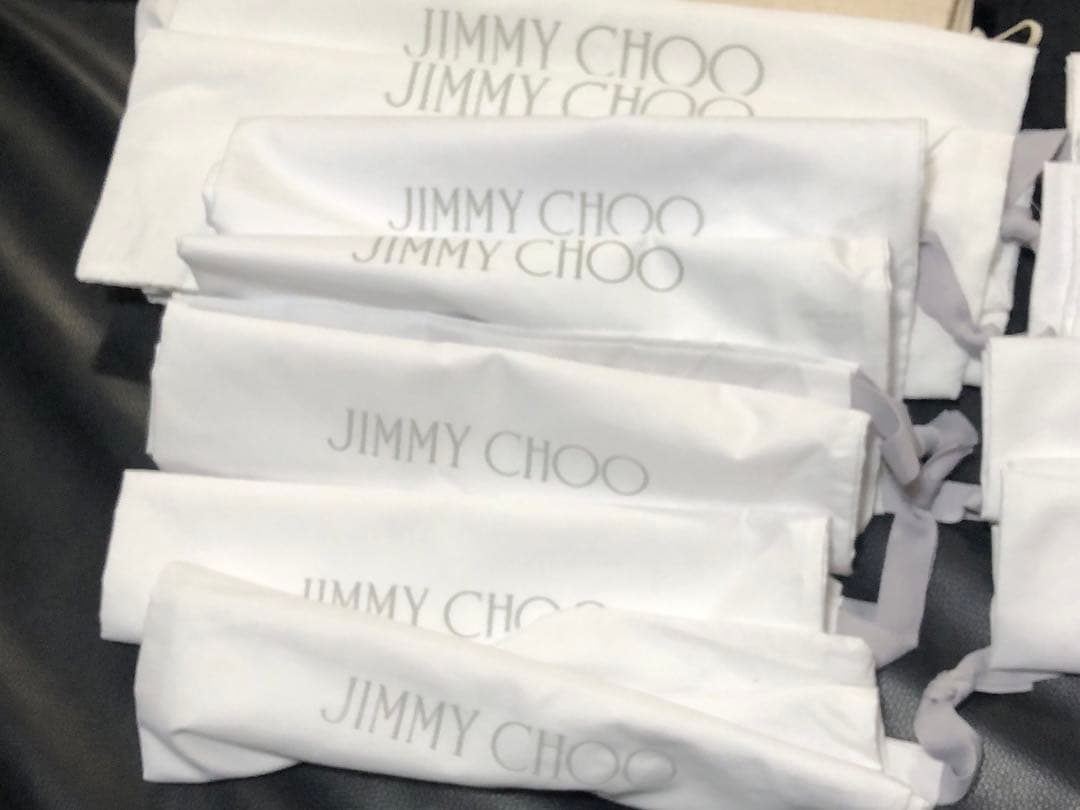 ブランドミックス　靴袋まとめ売りグッチ、ボッテガ、ジミーチュー、バレンチノ等