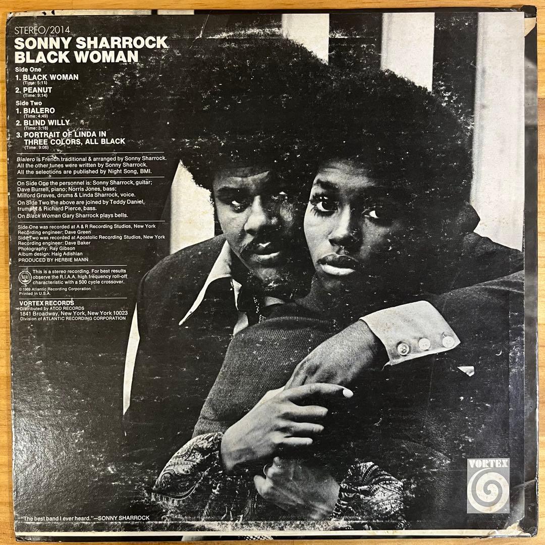 SONNY SHARROCK / BLACK WOMAN オリジナル盤