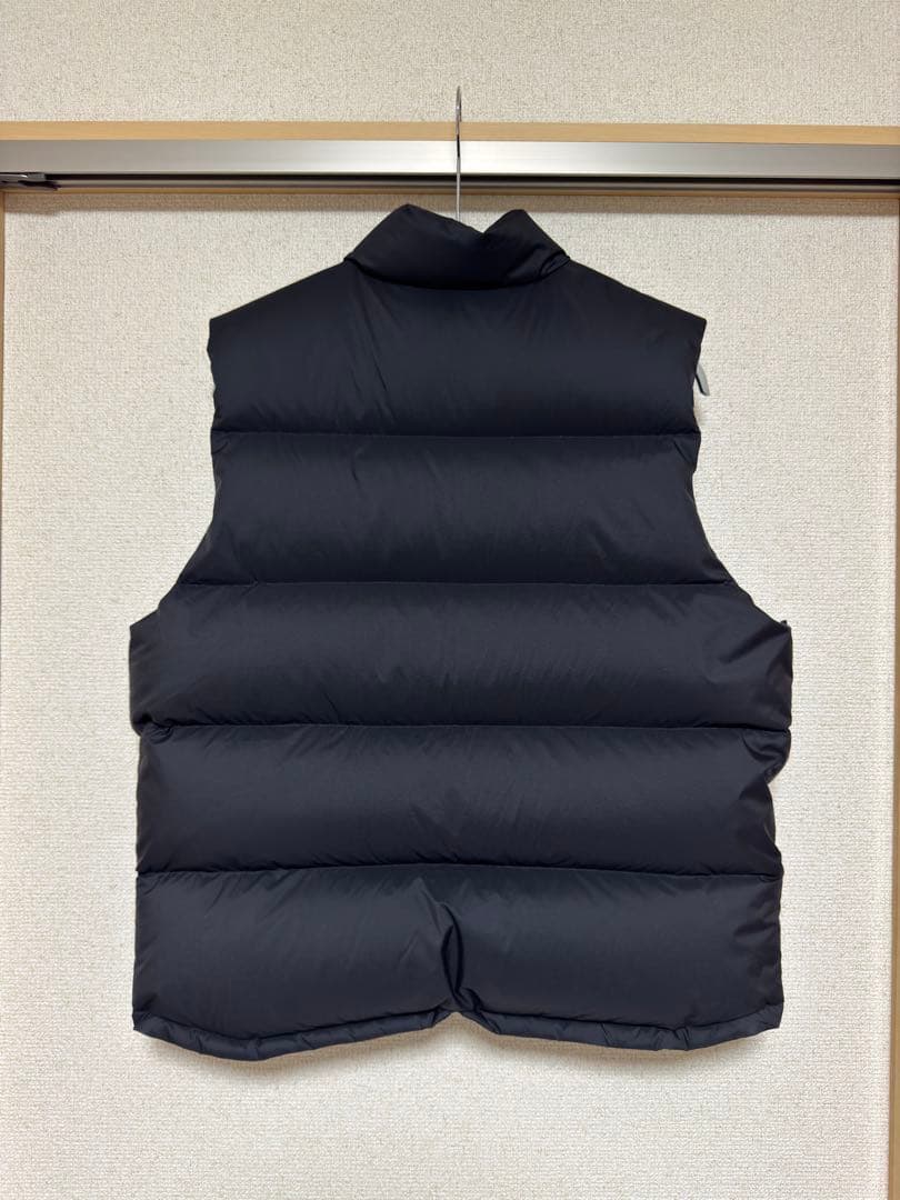AURALEE 25AW ダウンベスト SUPER LIGHT NYLON 3黒