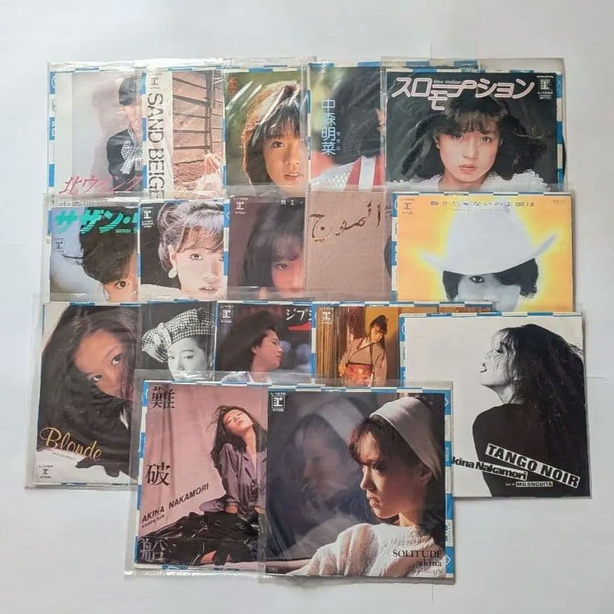 中森明菜 EPレコード17枚セット