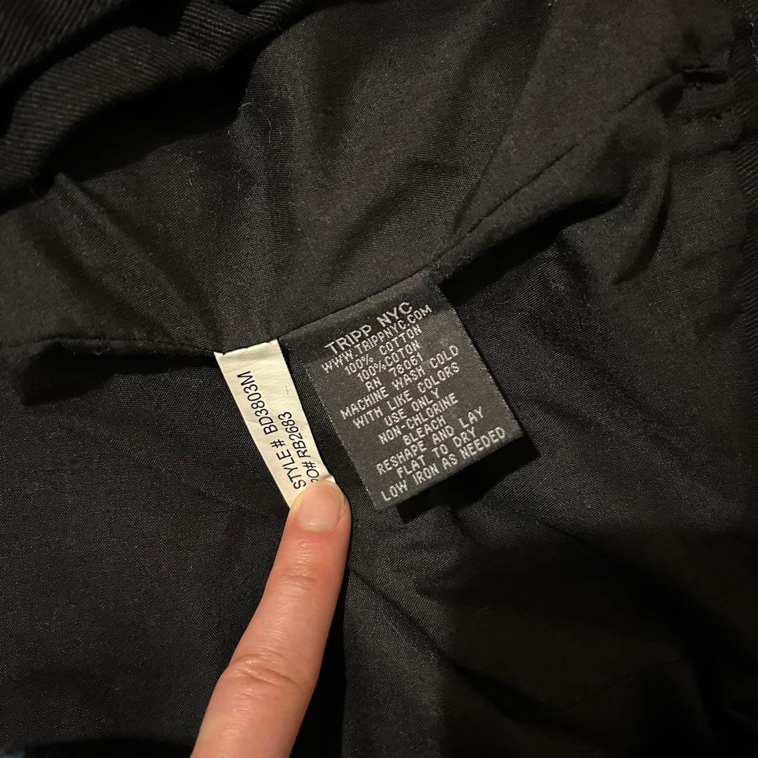 TRIPP NYC コットン ライダースジャケット
