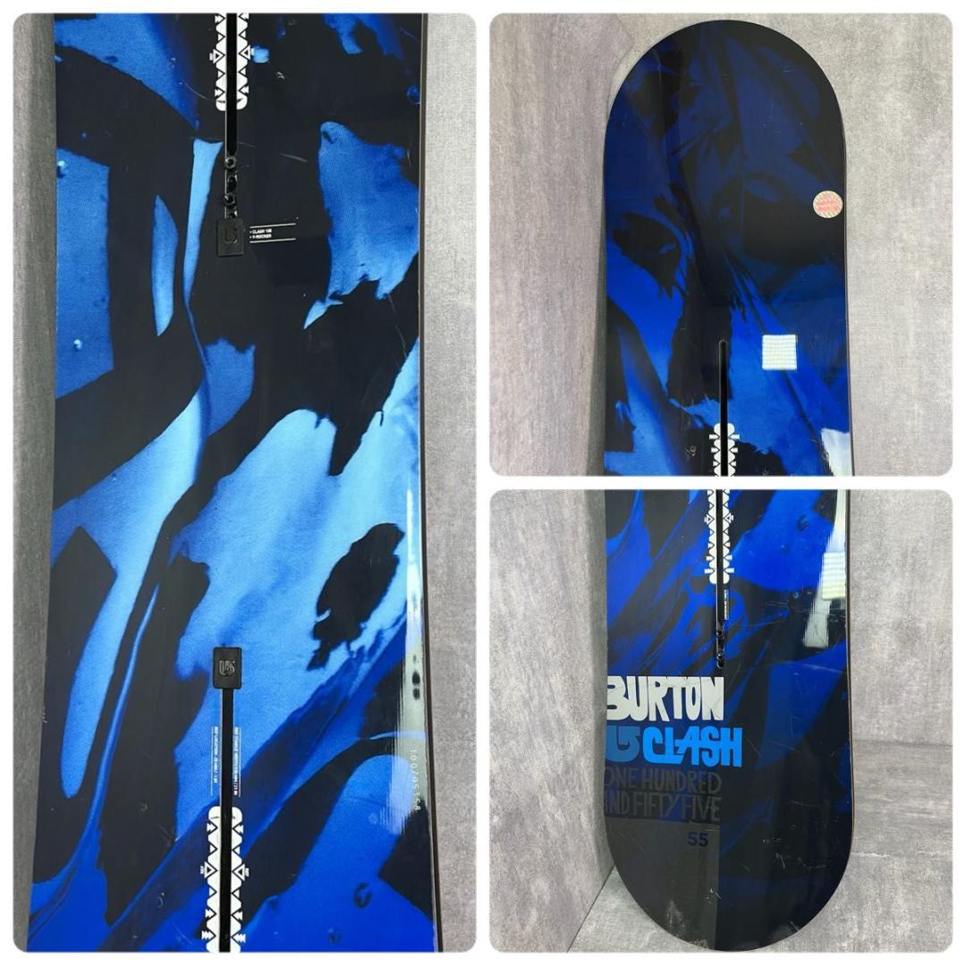 バートン CLASH 155cm スノーボード 3点セット メンズ グラトリ