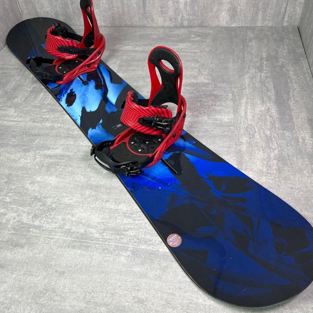 バートン CLASH 155cm スノーボード 3点セット メンズ グラトリ