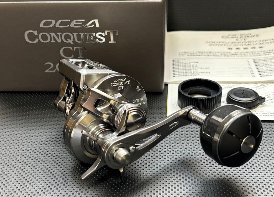 25 オシアコンクエストCT 201HG 実釣1回 傷あり 動作良好