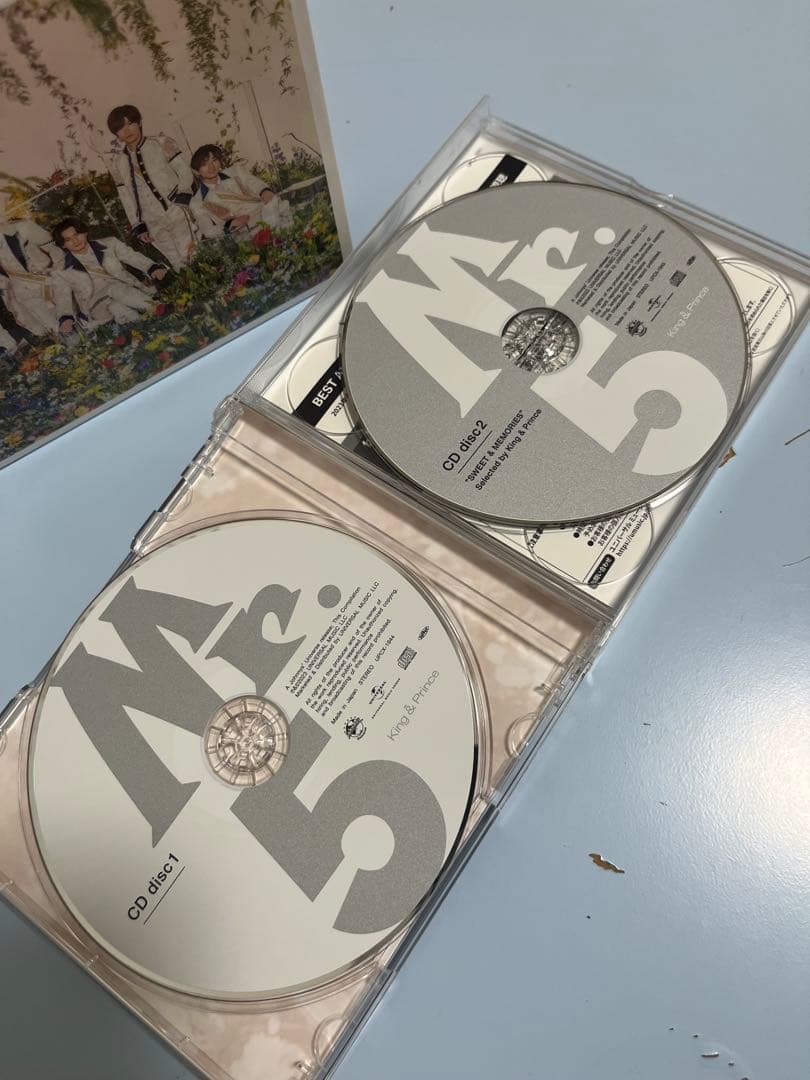 King & Prince Mr.5 CD,DVD2枚 ベストアルバム