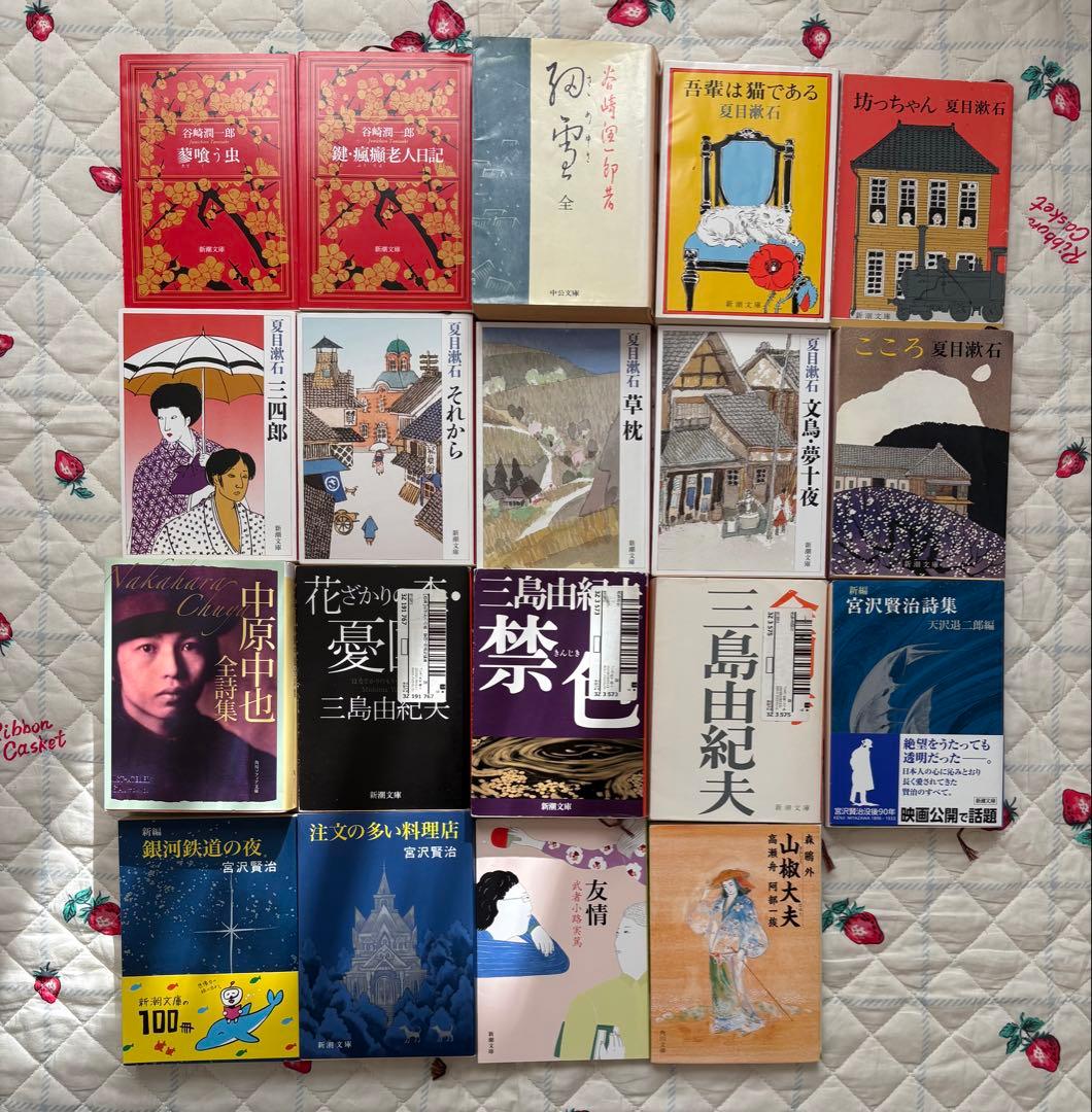 日本文学作品 文庫本 40冊
