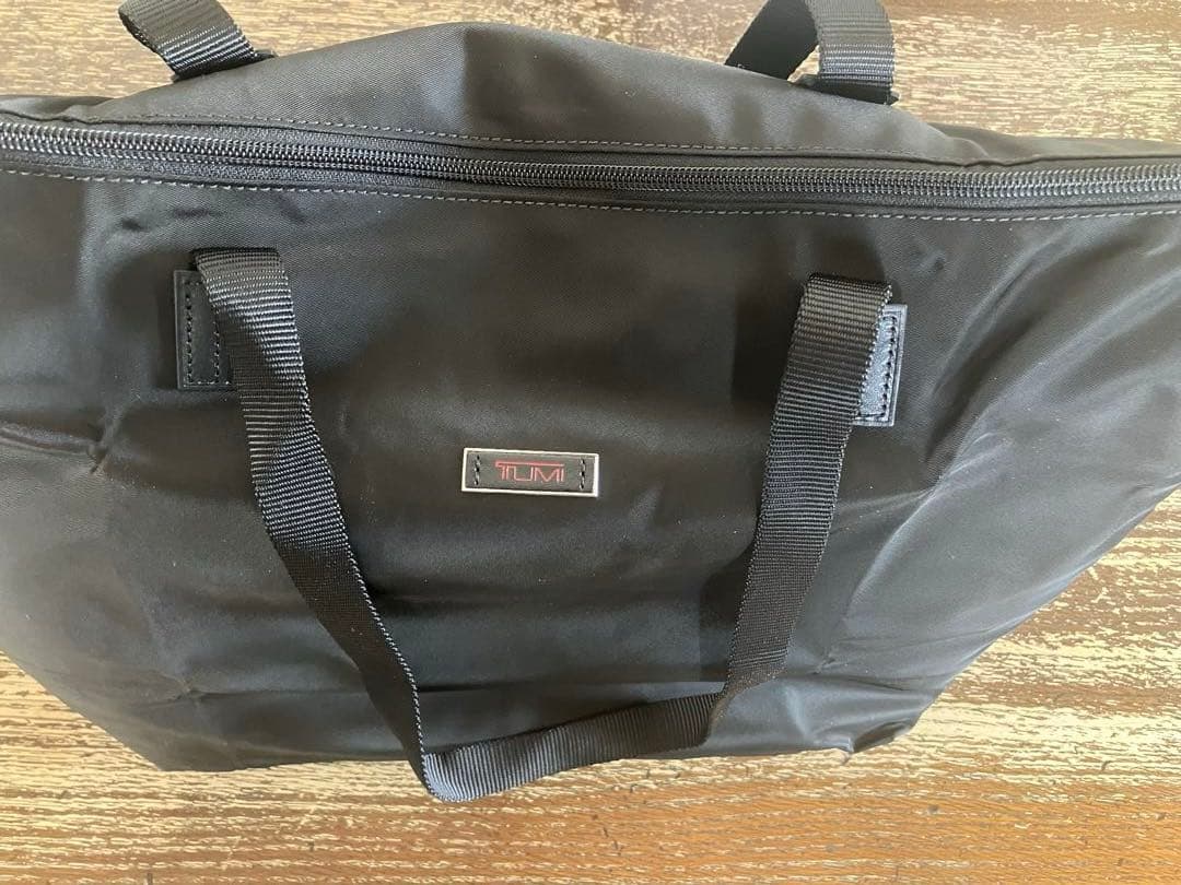 TUMI ANA機内販売 トートバック ブラック収納ポーチ付