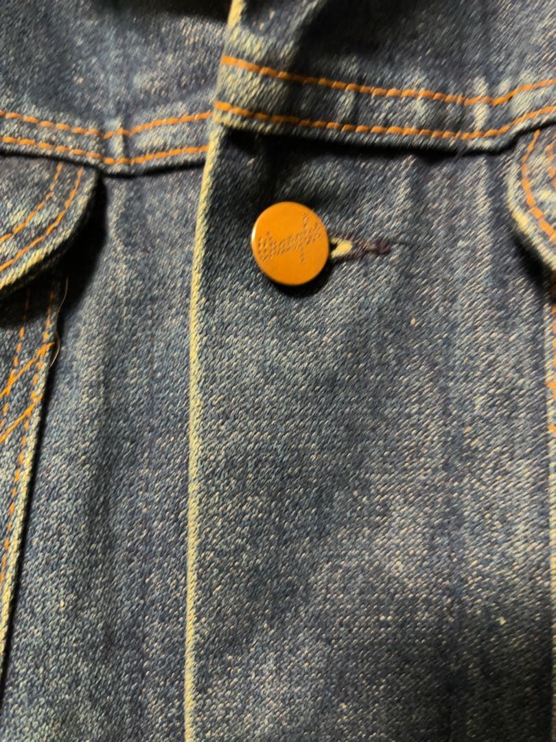 Wrangler デニムジャケット 80s usa製　74126PW