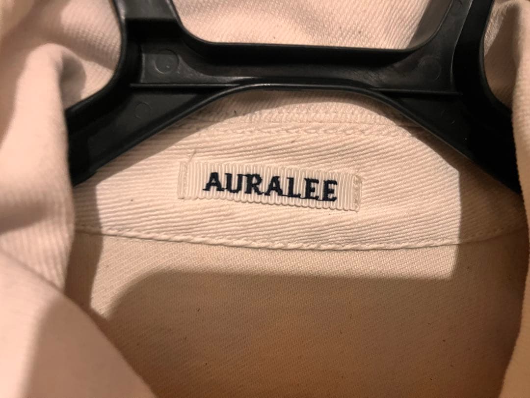AURALEE デニムジャケット　ホワイト
