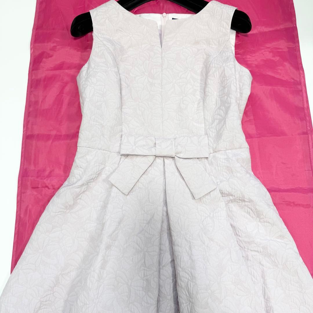 【極美品✨】エムズグレイシー　ワンピース　ジャガード　リボン　38 2025 年