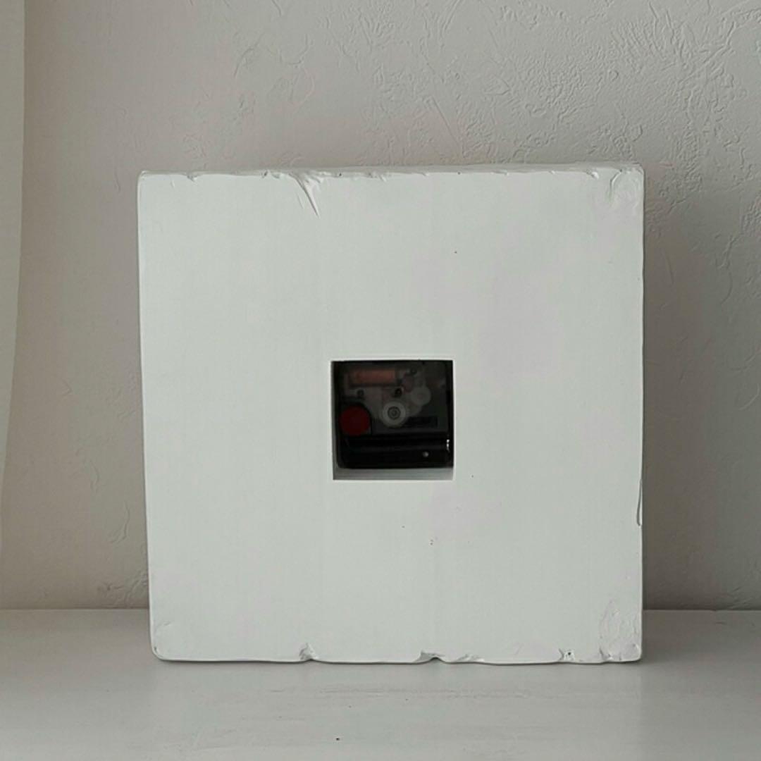 〔新品未使用〕クラックストーン 掛け時計【ART OF BLACK】