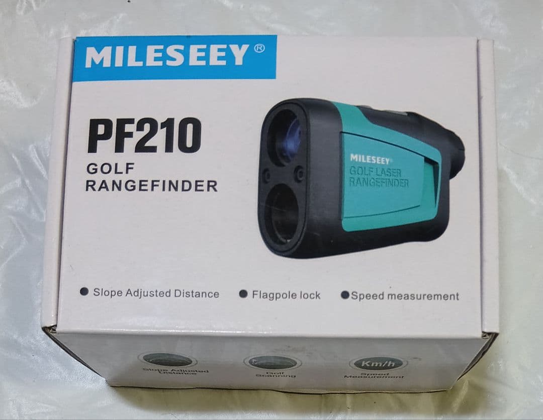 MiLESEEY PF210 ゴルフ距離計 600m ±0.5m精度 光学6倍