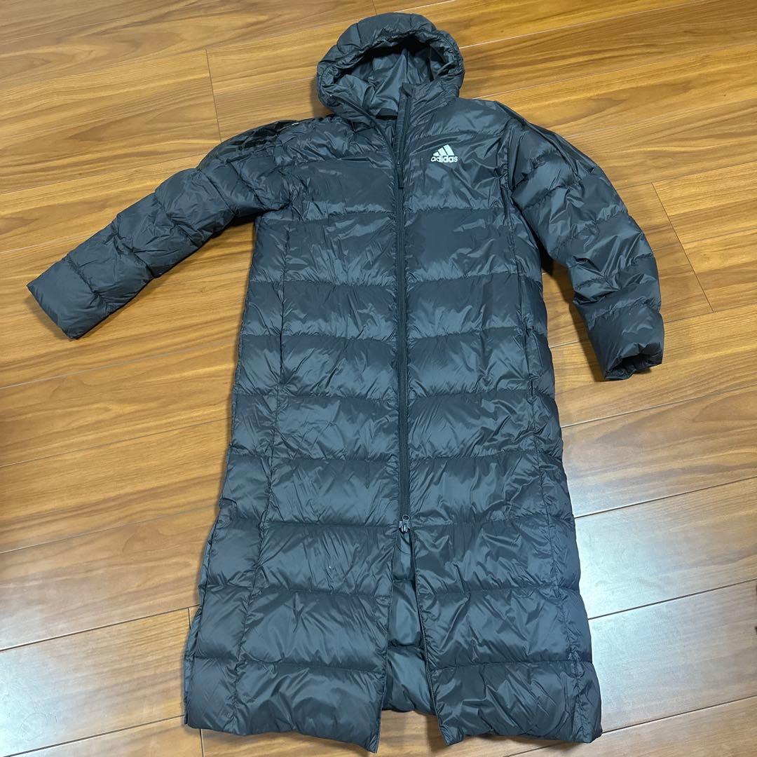 adidas ベンチコート ブラック