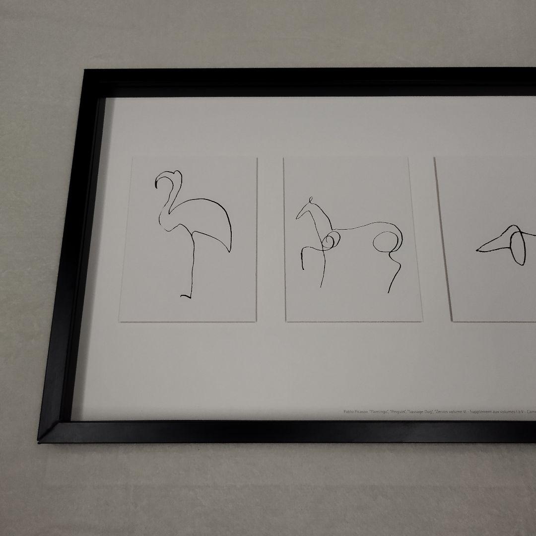 【希少】IKEA OLUNDA ピカソ　レプリカ　アート　廃盤品