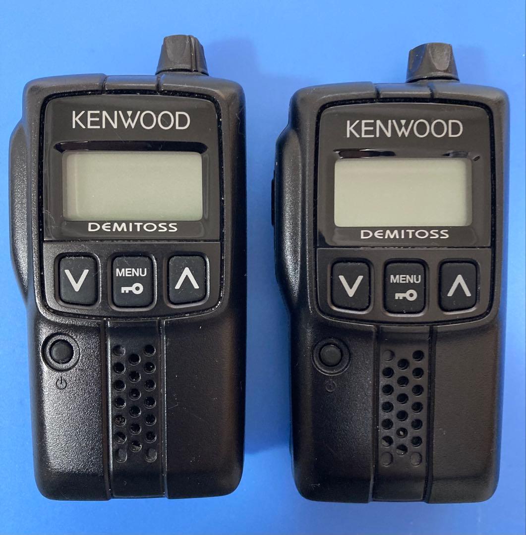 KENWOOD トランシ－バ－ UBZ-EA20R 2台(完動品)