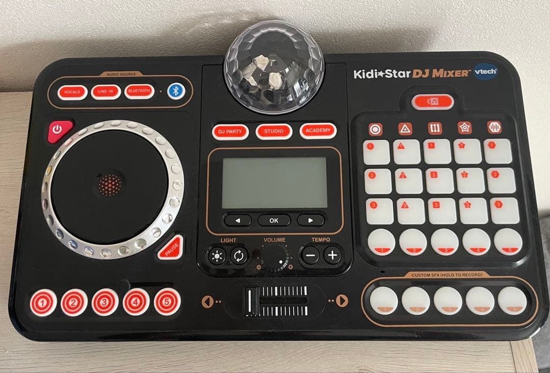 美品 VTech KidiStar キディスター DJミキサー ブラック