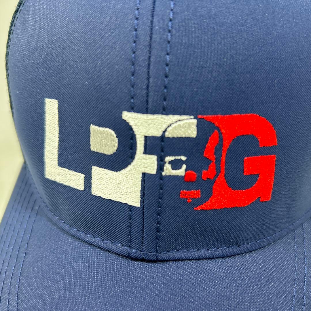 大幅値下げ 【新品未使用】LPFG メッシュキャップ ネイビー スポーツ ゴルフ