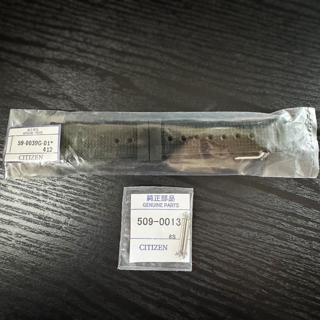 ［未使用］シチズン プロマスター NB6021-17E 純正 ウレタンベルト