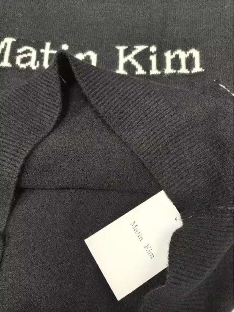 Matin Kim グレー ニットセーター