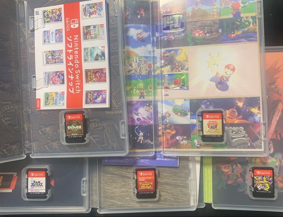 switch ソフト　まとめ売り　スーパーマリオ 3Dコレクション他